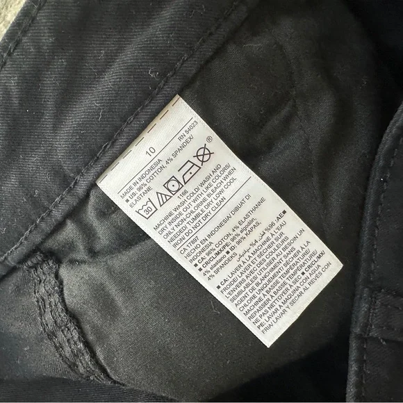 Old Navy Black Women's Chino Pants - Picture 5 of 6
